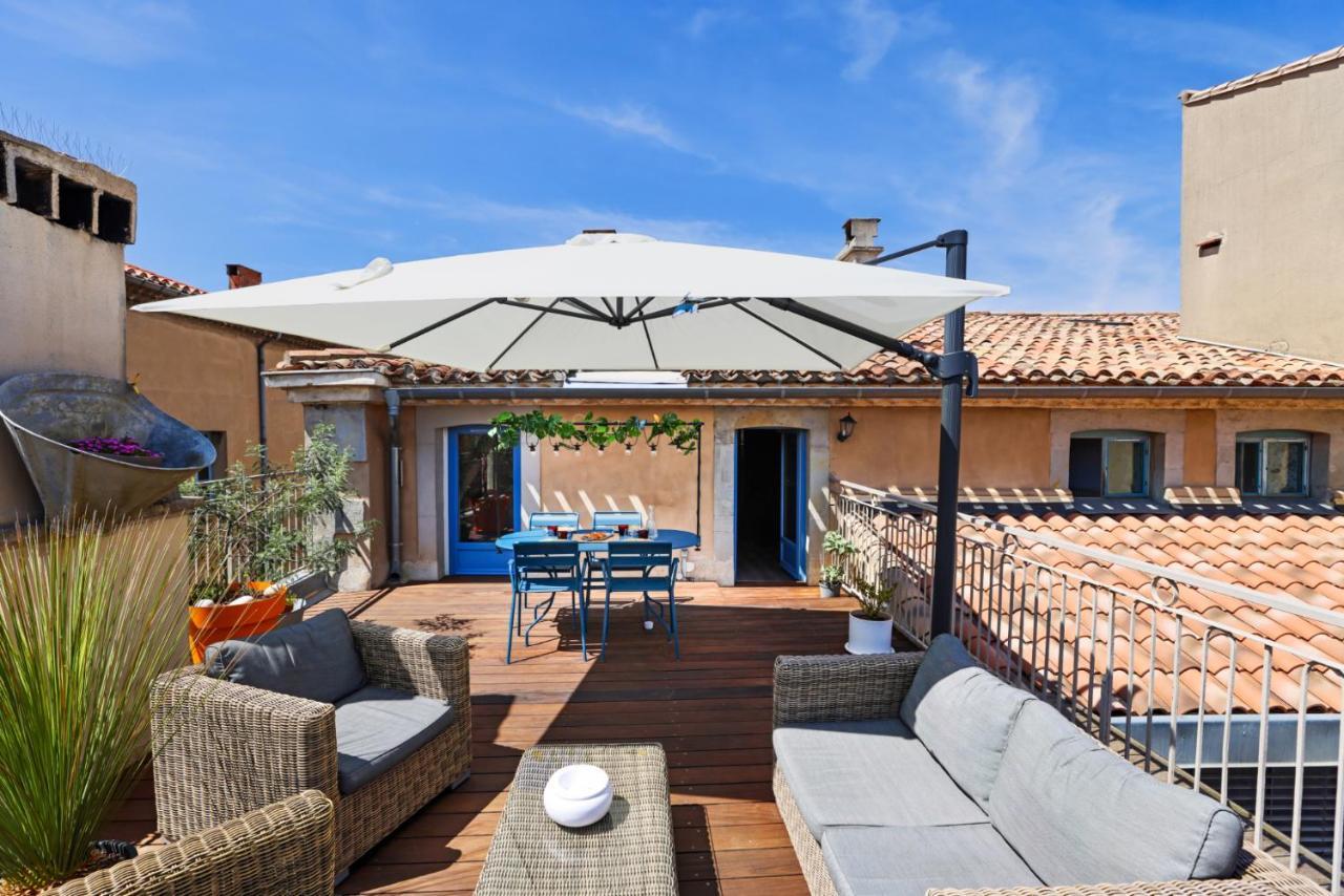 La Terrasse Tapaja Vue Conciergeriedamecarcas Apartment Carcassonne