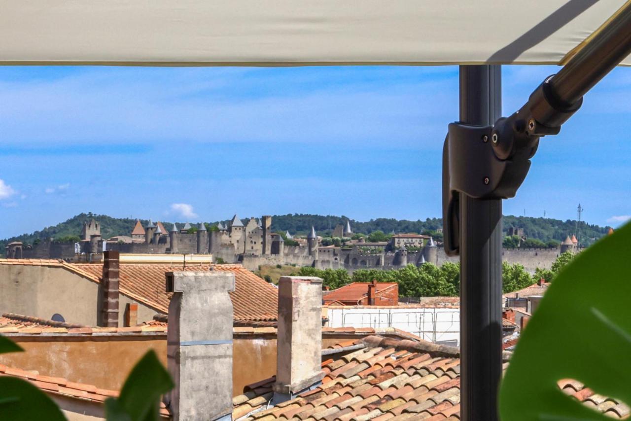 La Terrasse Tapaja Vue Conciergeriedamecarcas * Carcassonne